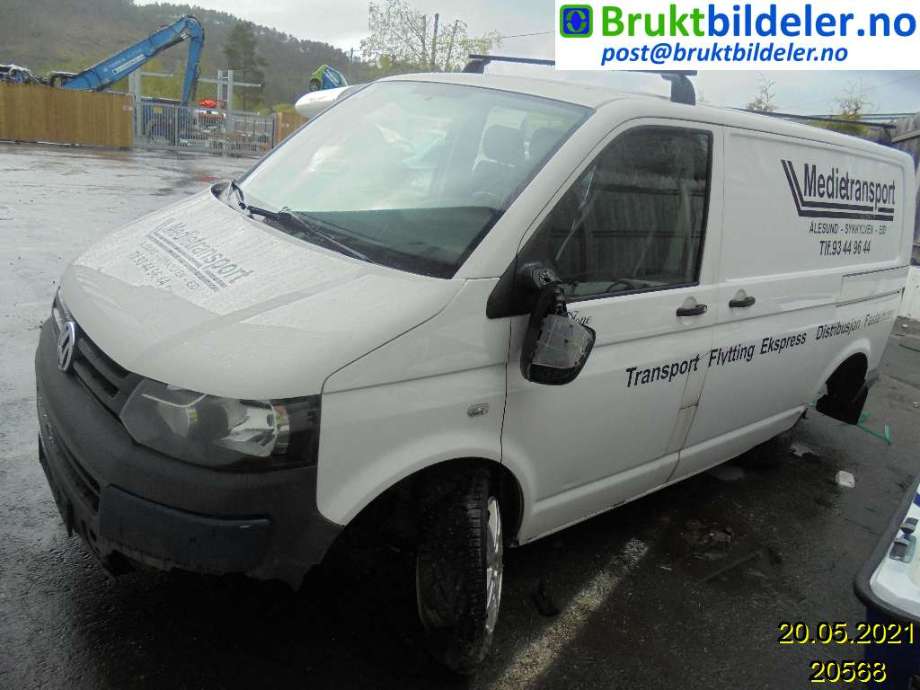 VW Transporter / Caravelle 2009-2015 (Fase 2) (T5) (T5), Motorkode: CAAD, Girkassekode: 