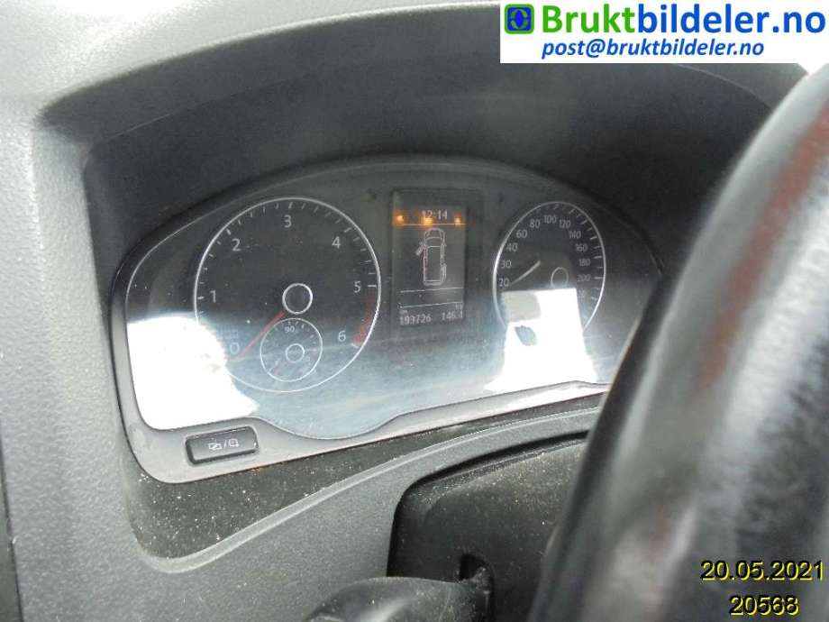 VW Transporter / Caravelle 2009-2015 (Fase 2) (T5) (T5), Motorkode: CAAD, Girkassekode: 