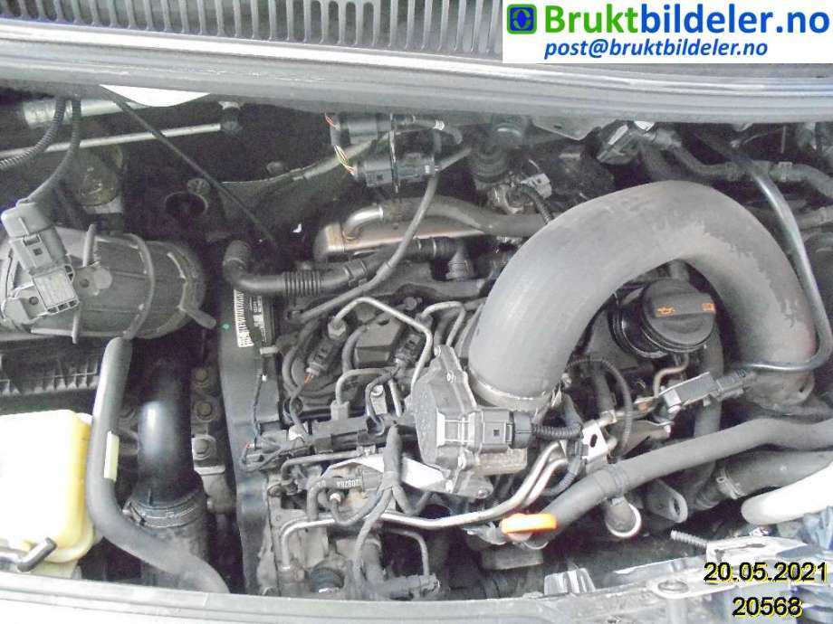 VW Transporter / Caravelle 2009-2015 (Fase 2) (T5) (T5), Motorkode: CAAD, Girkassekode: 