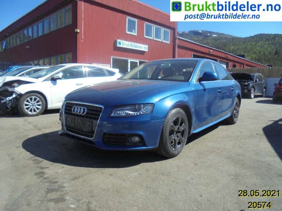 Audi A4 2007-2014 (Type IV) (B8) (B8), Motorkode: CABA;CDHA, Girkassekode: 