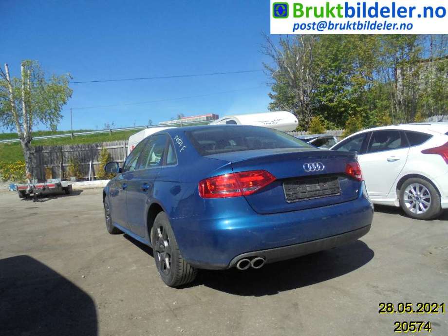 Audi A4 2007-2014 (Type IV) (B8) (B8), Motorkode: CABA;CDHA, Girkassekode: 