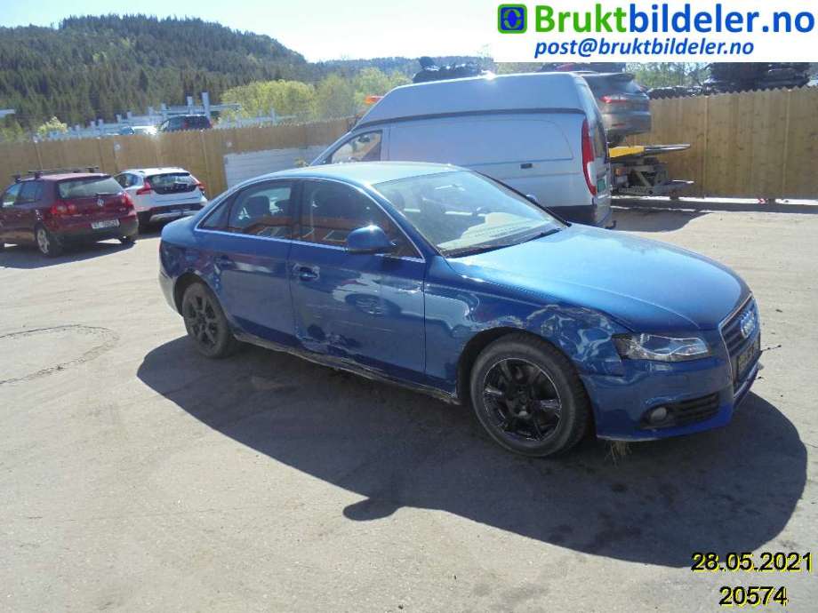 Audi A4 2007-2014 (Type IV) (B8) (B8), Motorkode: CABA;CDHA, Girkassekode: 