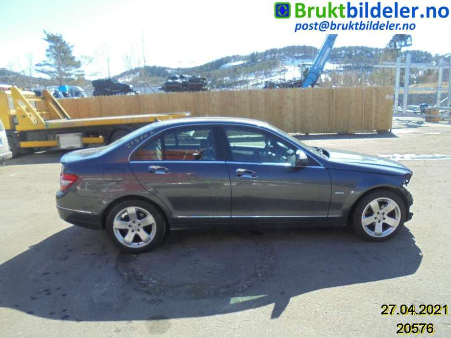 Mercedes C-Klasse 2007-2011 (Fase 1) (W204) (W204), Motorkode: OM646.811, Girkassekode: 