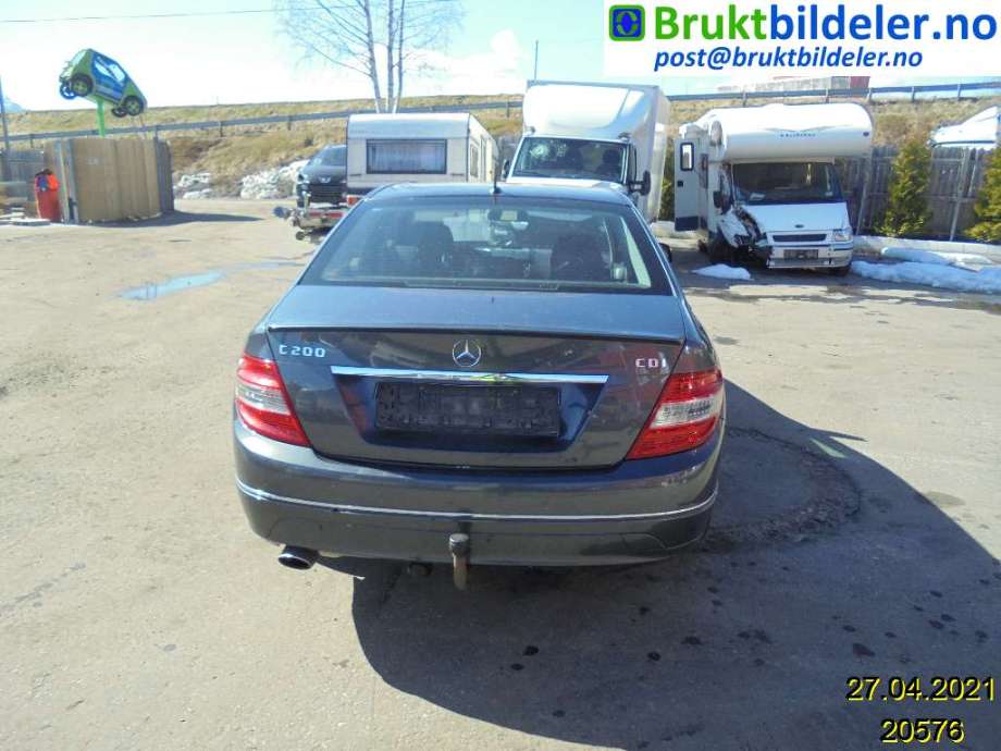 Mercedes C-Klasse 2007-2011 (Fase 1) (W204) (W204), Motorkode: OM646.811, Girkassekode: 