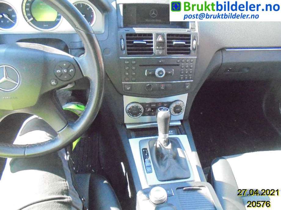Mercedes C-Klasse 2007-2011 (Fase 1) (W204) (W204), Motorkode: OM646.811, Girkassekode: 