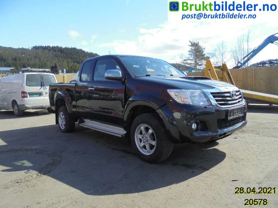 Toyota Hilux 2012-2016 , Motorkode: 2KD-FTV, Girkassekode: 