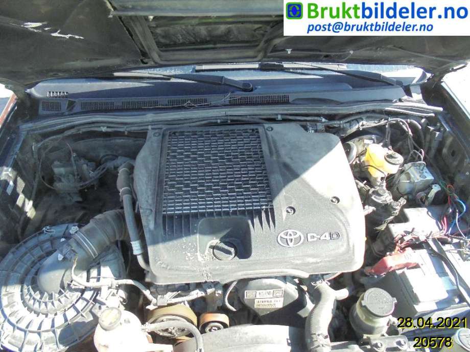 Toyota Hilux 2012-2016 , Motorkode: 2KD-FTV, Girkassekode: 