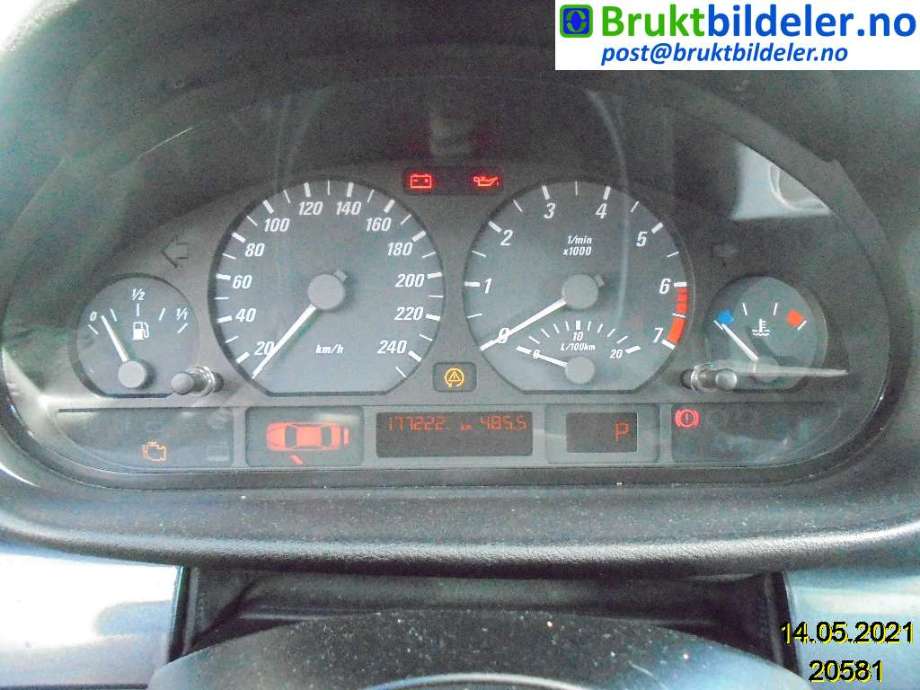 BMW 3-Serie 1998-2005 (E46) (E46), Motorkode: M43-TUB19, Girkassekode: 