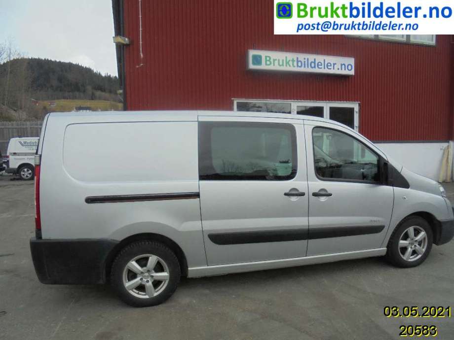 Citroën Jumpy 2007-2016 (Type II) , Motorkode: RHG;RHK, Girkassekode: 