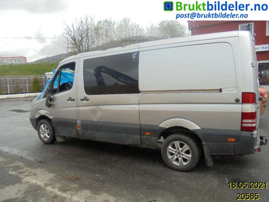 Mercedes Sprinter 2006-2013 (Fase 1) (906) (906), Motorkode: OM646.986, Girkassekode: 