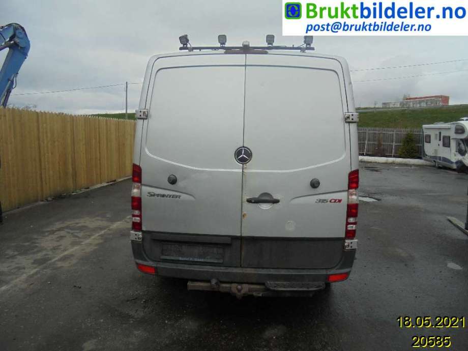 Mercedes Sprinter 2006-2013 (Fase 1) (906) (906), Motorkode: OM646.986, Girkassekode: 