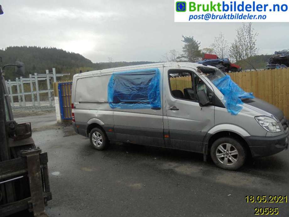 Mercedes Sprinter 2006-2013 (Fase 1) (906) (906), Motorkode: OM646.986, Girkassekode: 