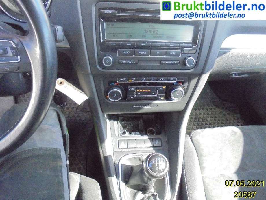 VW Golf VI 2008-2012 , Motorkode: CAYC, Girkassekode: 