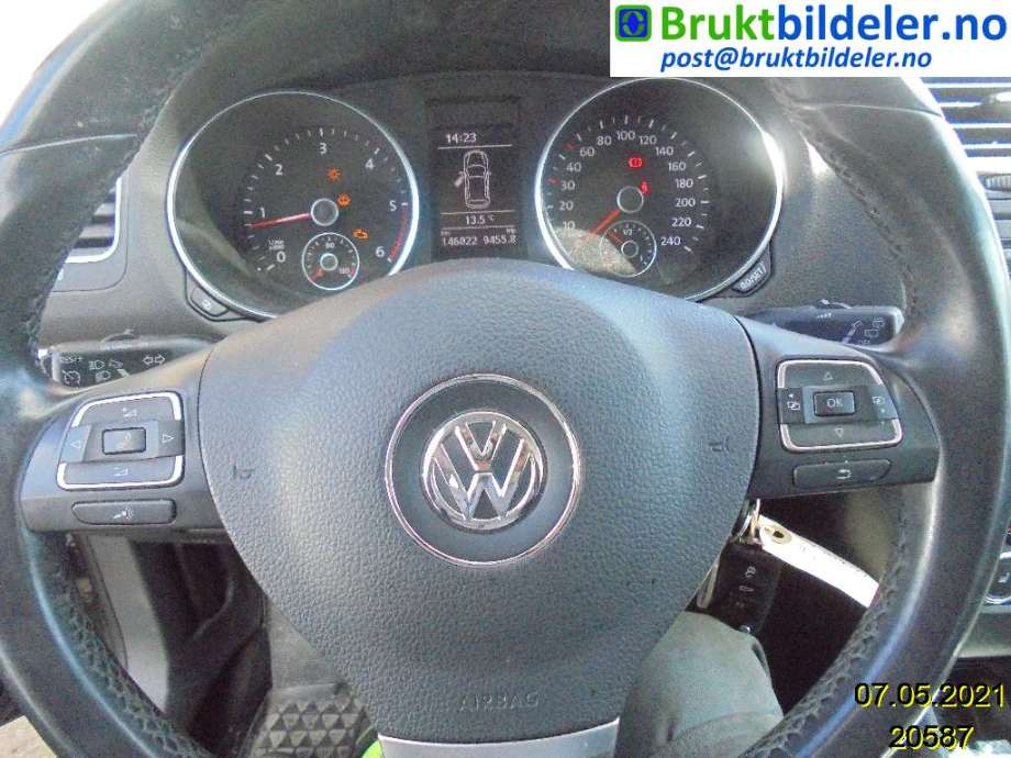 VW Golf VI 2008-2012 , Motorkode: CAYC, Girkassekode: 