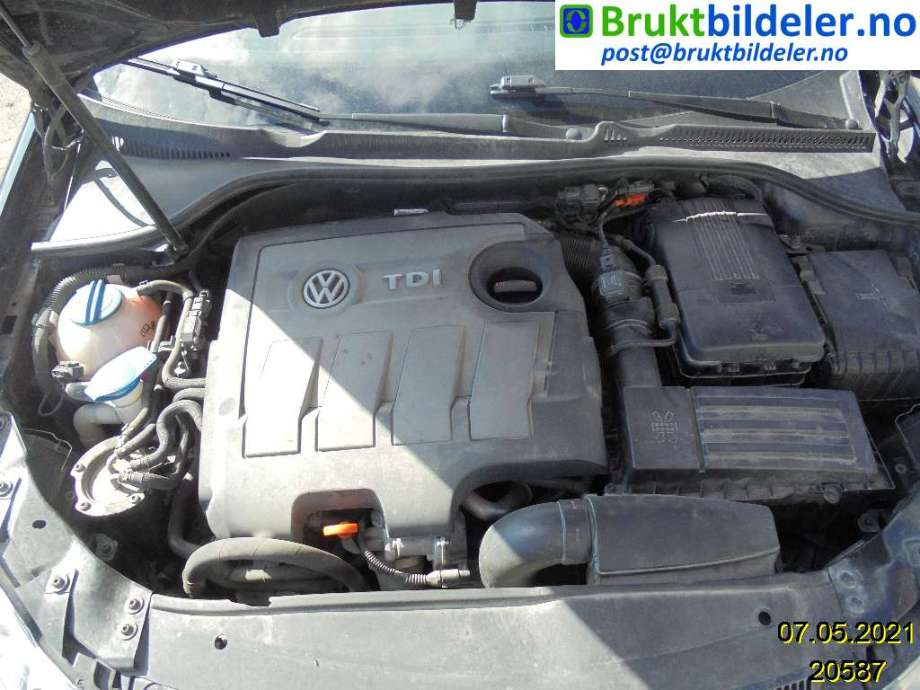 VW Golf VI 2008-2012 , Motorkode: CAYC, Girkassekode: 