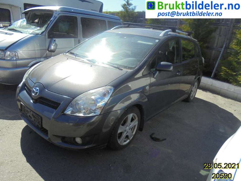 Toyota Verso 2004-2009 (Type II) , Motorkode: 2AD-FTV, Girkassekode: 
