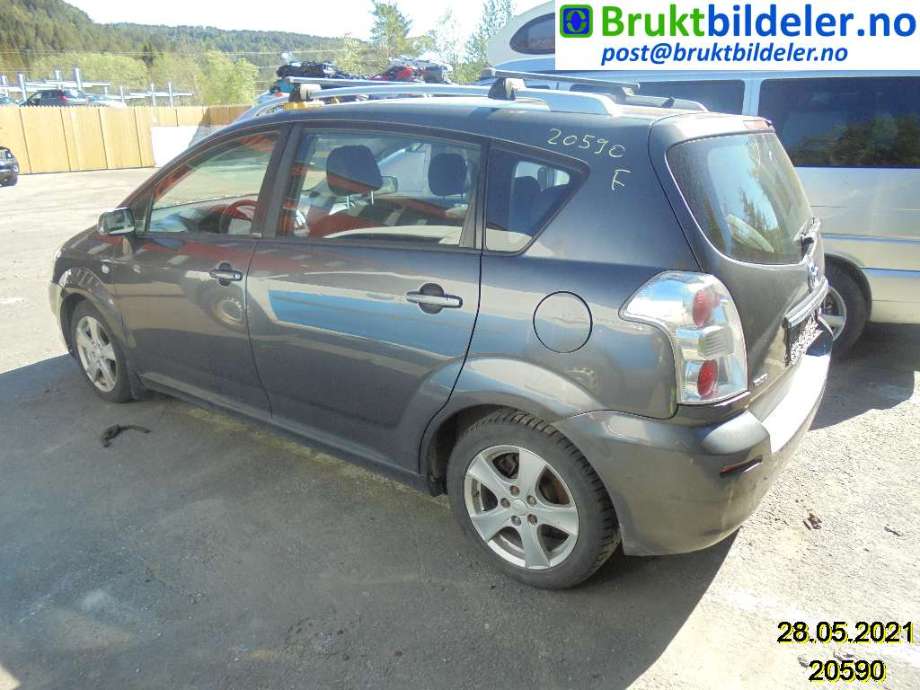 Toyota Verso 2004-2009 (Type II) , Motorkode: 2AD-FTV, Girkassekode: 
