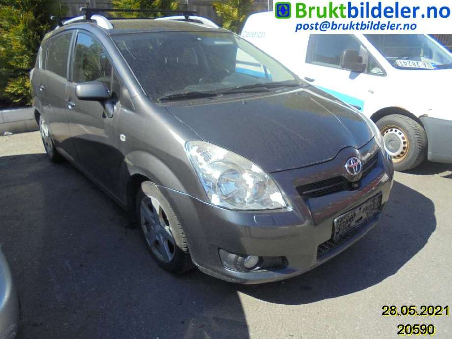 Toyota Verso 2004-2009 (Type II) , Motorkode: 2AD-FTV, Girkassekode: 