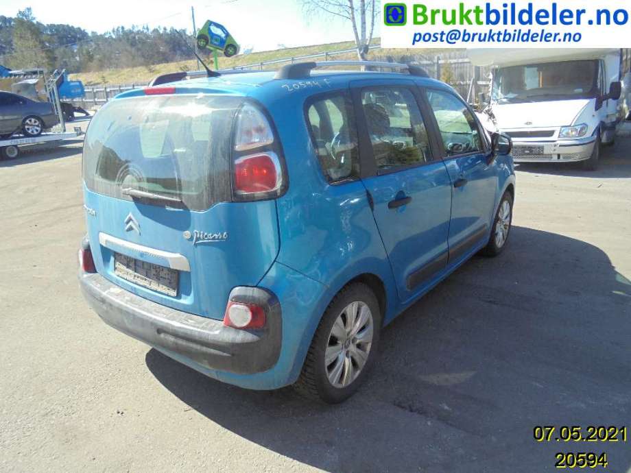 Citroën C3, Picasso 2009-2017 , Motorkode: 8FP;8FS, Girkassekode: 