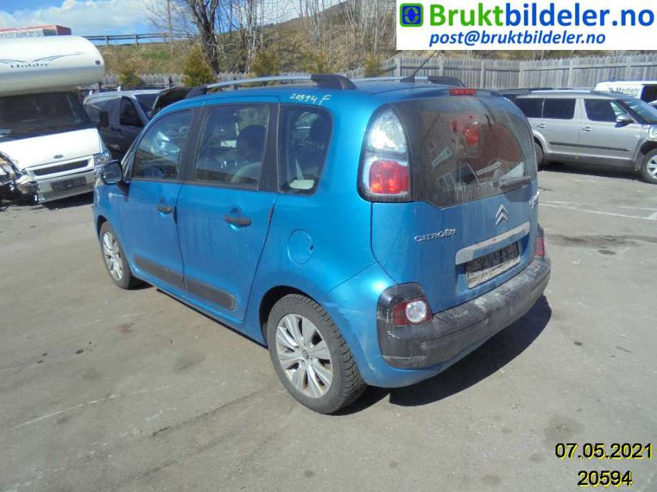 Citroën C3, Picasso 2009-2017 , Motorkode: 8FP;8FS, Girkassekode: 