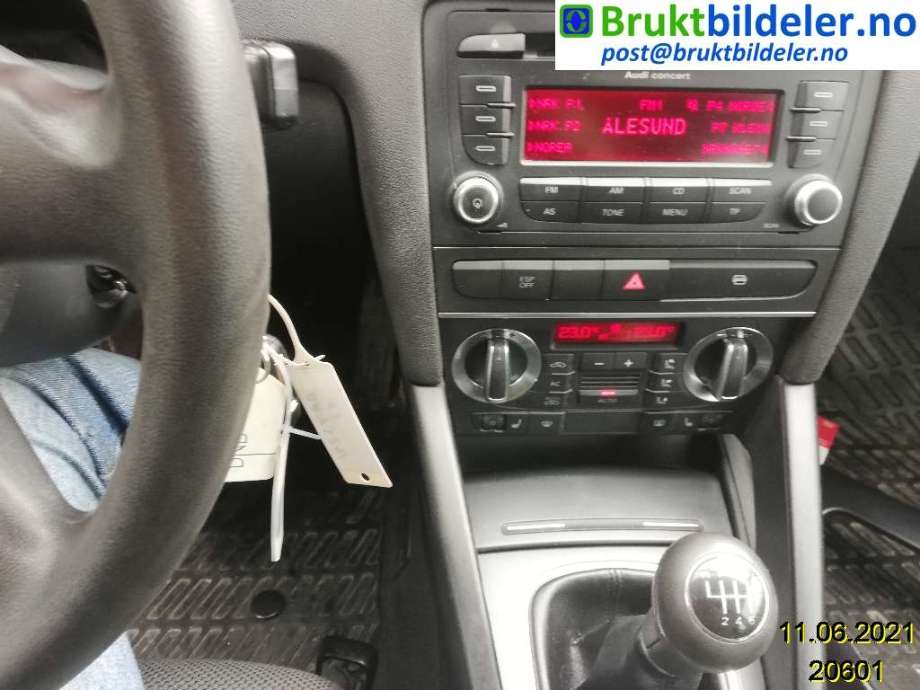 Audi A3 2009-2012 (Type II, Fase 2) , Motorkode: CAXC, Girkassekode: 