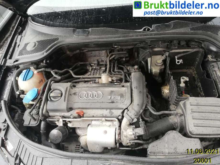 Audi A3 2009-2012 (Type II, Fase 2) , Motorkode: CAXC, Girkassekode: 
