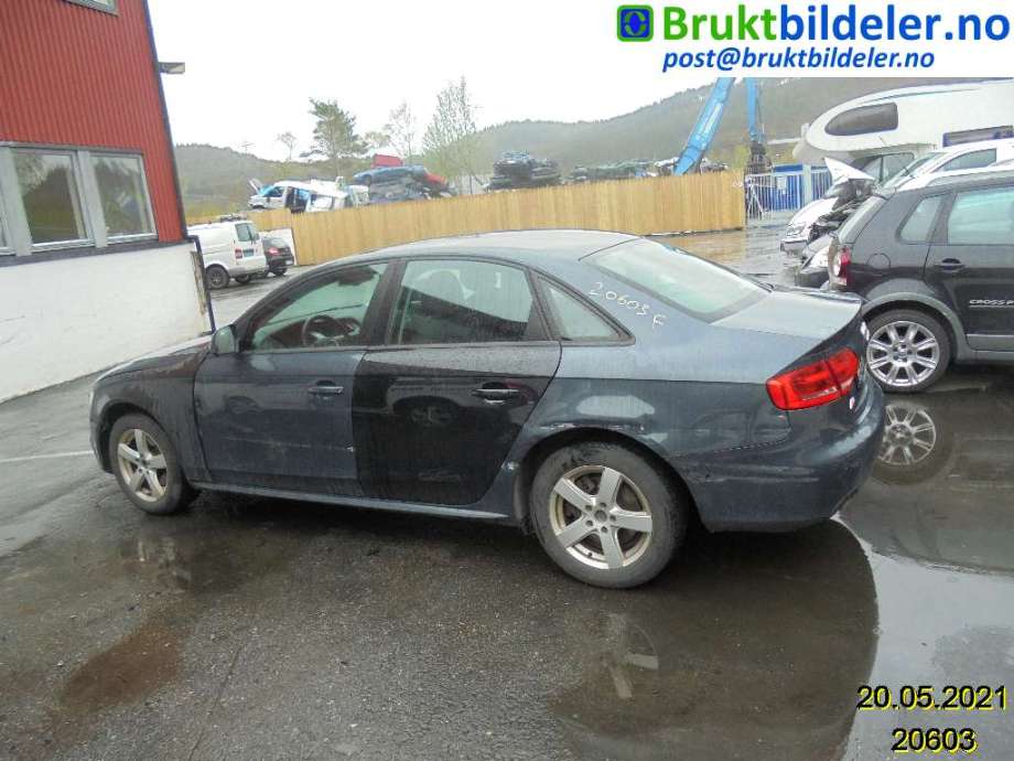 Audi A4 2007-2014 (Type IV) (B8) (B8), Motorkode: CAGA, Girkassekode: 