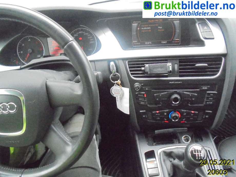 Audi A4 2007-2014 (Type IV) (B8) (B8), Motorkode: CAGA, Girkassekode: 