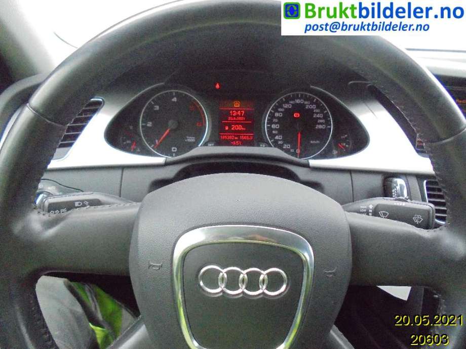 Audi A4 2007-2014 (Type IV) (B8) (B8), Motorkode: CAGA, Girkassekode: 