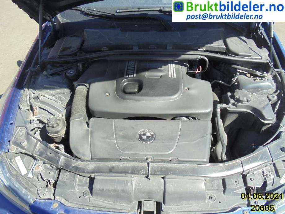 BMW 3-Serie 2005-2011 (E90/E91/E92/E93) (E90/E91/E92/E93), Motorkode: M47-TU2D20, Girkassekode: 