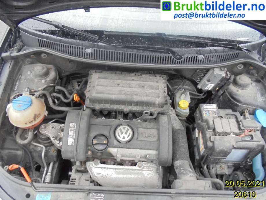 VW Polo 2005-2009 (Type IV, Fase 2) , Motorkode: BUD, Girkassekode: 