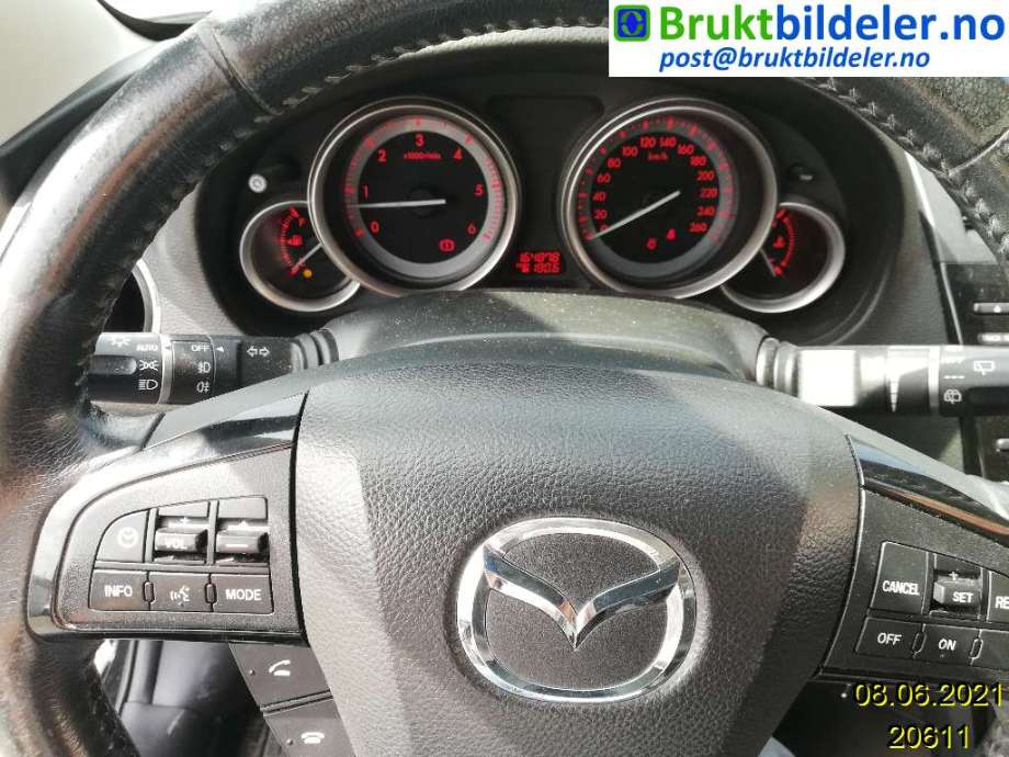 Mazda 6 2010-2013 (Type II, Fase 2) , Motorkode: R2, Girkassekode: 