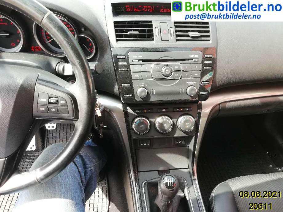 Mazda 6 2010-2013 (Type II, Fase 2) , Motorkode: R2, Girkassekode: 