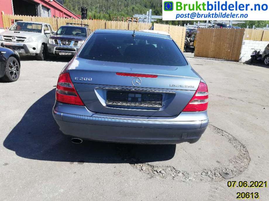 Mercedes E-Klasse 2002-2006 (Fase 1) (W211) (W211), Motorkode: M271.941;M271.941 kompressor, Girkassekode: 