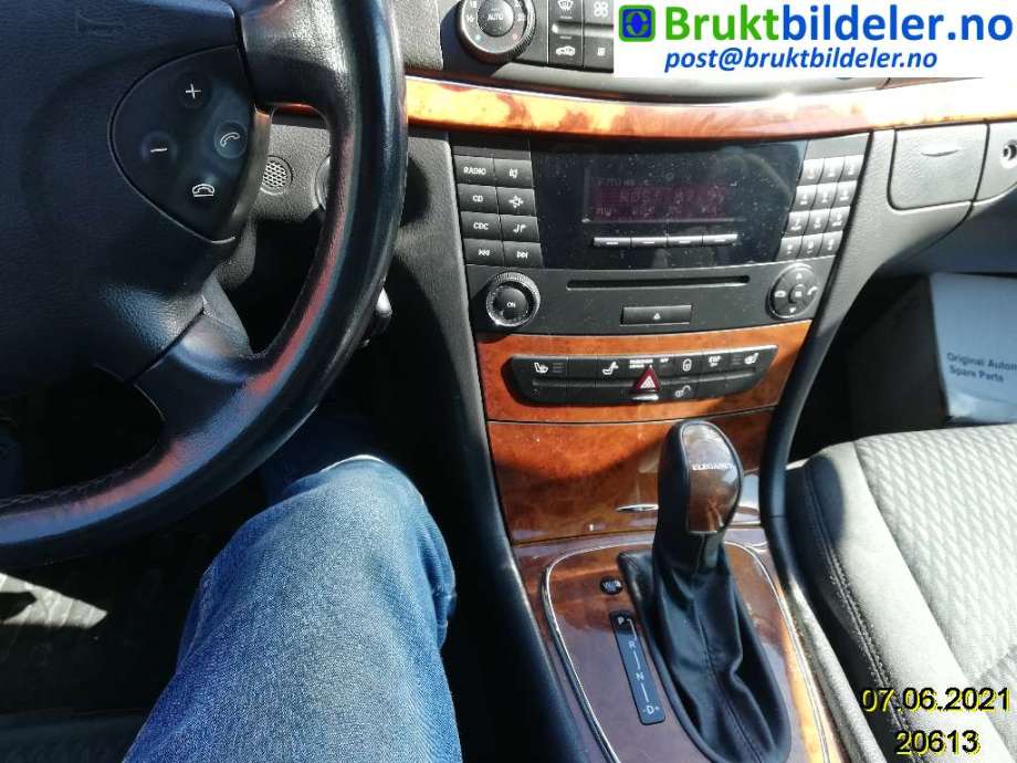 Mercedes E-Klasse 2002-2006 (Fase 1) (W211) (W211), Motorkode: M271.941;M271.941 kompressor, Girkassekode: 