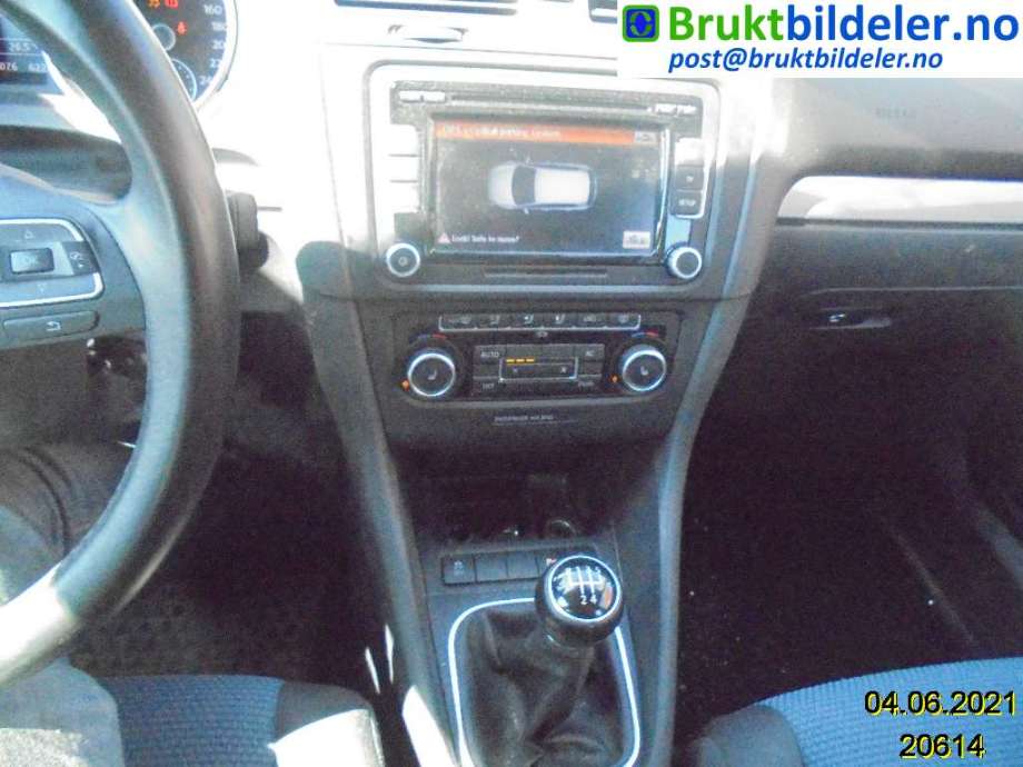 VW Golf VI 2008-2012 , Motorkode: CAYC, Girkassekode: 