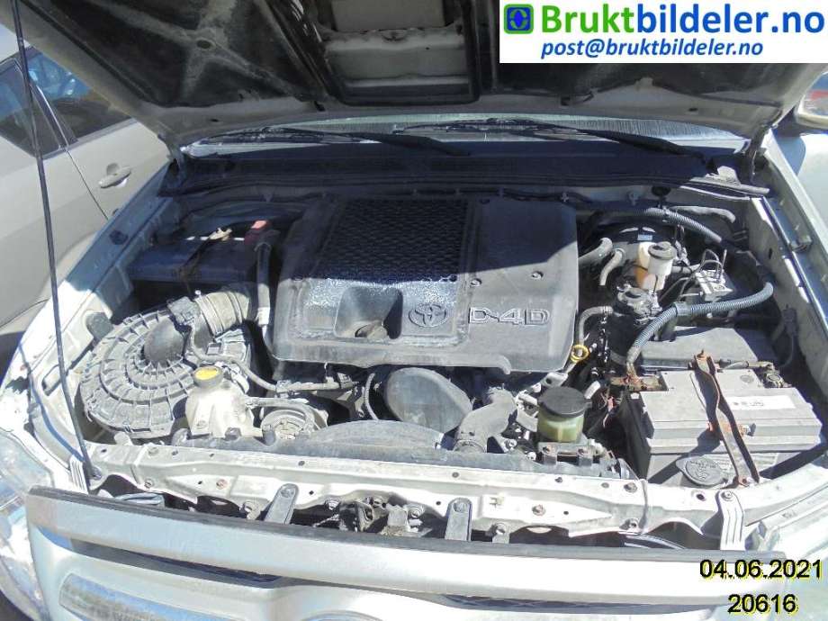 Toyota Hilux 2006-2011 , Motorkode: 2KD-FTV, Girkassekode: 