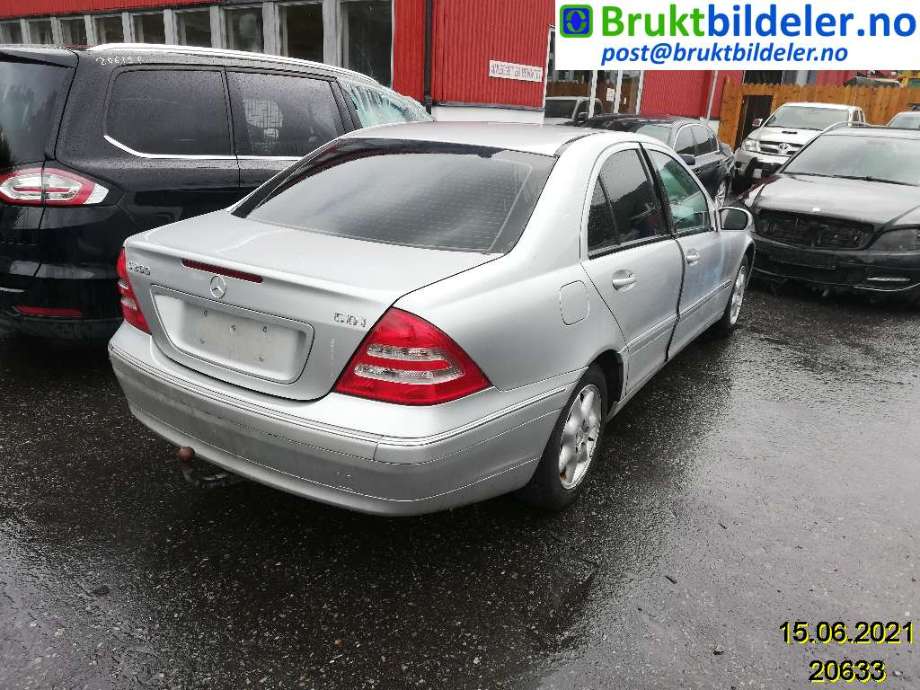 Mercedes C-Klasse 2000-2004 (Fase 1) (W203) (W203), Motorkode: OM611.962, Girkassekode: 
