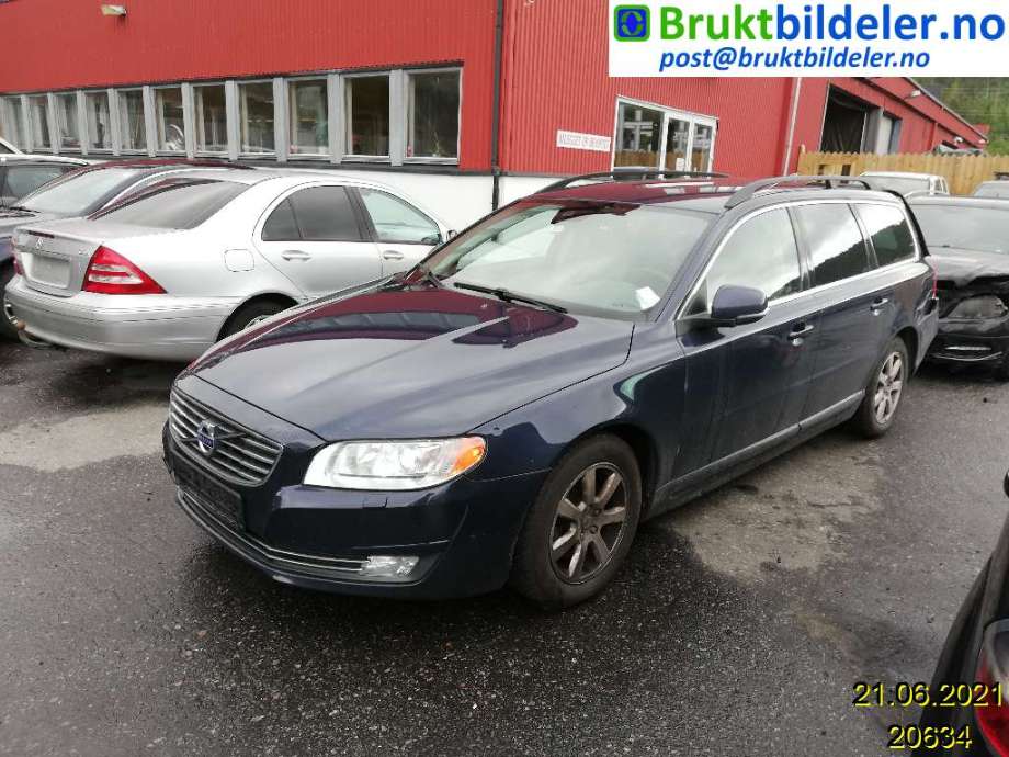 Volvo V70 2014-2016 (Type III, Fase 2) , Motorkode: D4162T, Girkassekode: 