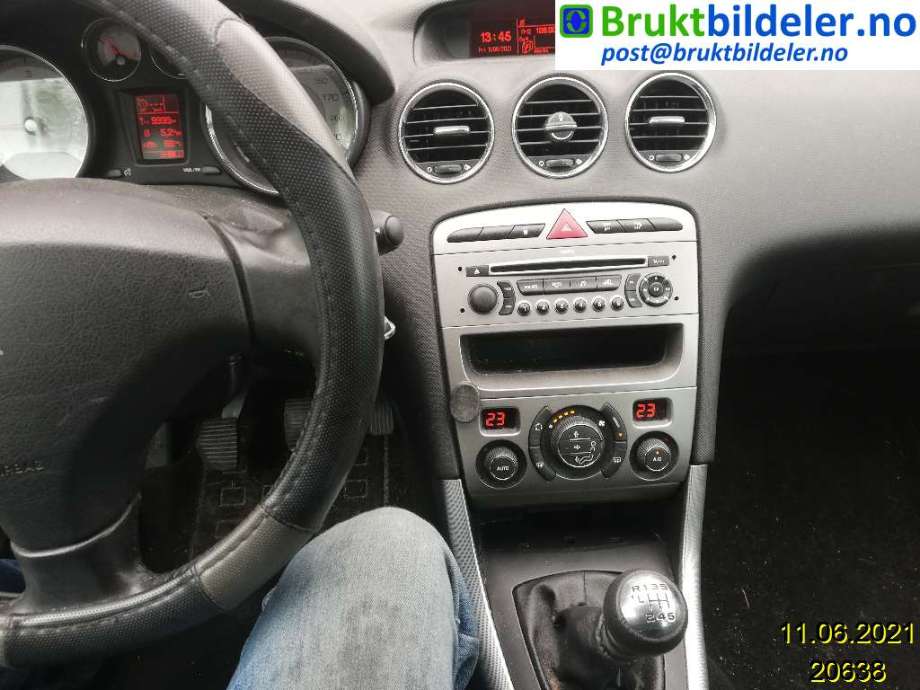 Peugeot 308 2007-2011 (Type I, Fase 1) , Motorkode: 9HZ, Girkassekode: 