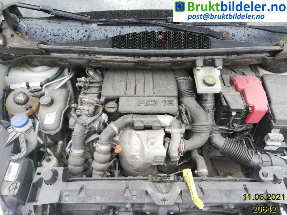 Peugeot Partner 2008-2015 (Type II, Fase 1) , Motorkode: 9HX, Girkassekode: 