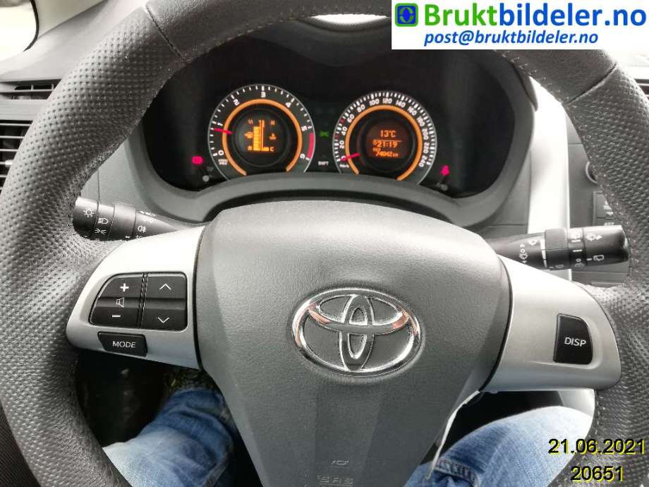 Toyota Auris 2010-2012 (Type I, Fase 2) , Motorkode: 1ND-TV, Girkassekode: 