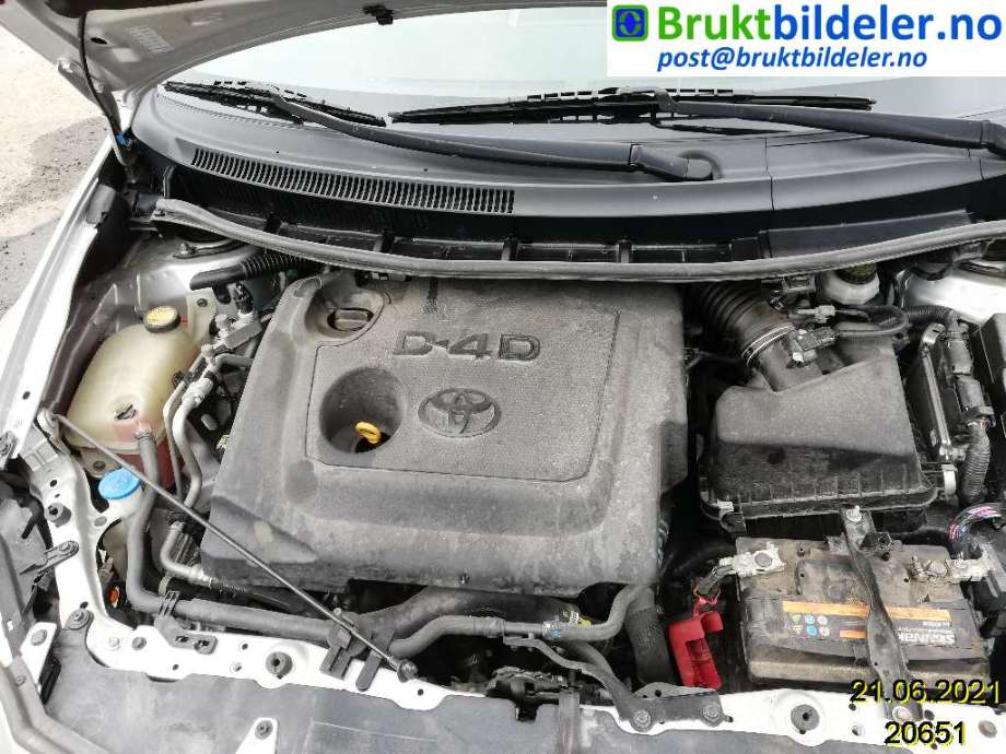 Toyota Auris 2010-2012 (Type I, Fase 2) , Motorkode: 1ND-TV, Girkassekode: 
