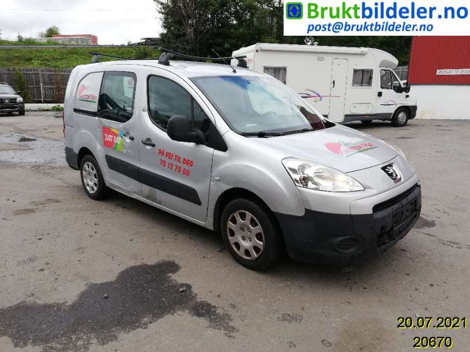 Peugeot Partner 2008-2015 (Type II, Fase 1) , Motorkode: 9HF, Girkassekode: 