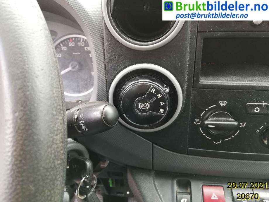 Peugeot Partner 2008-2015 (Type II, Fase 1) , Motorkode: 9HF, Girkassekode: 