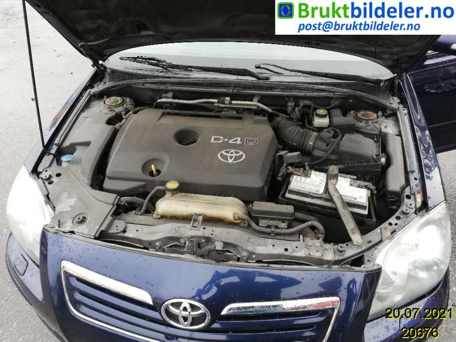 Toyota Avensis 2003-2008 (Type II) , Motorkode: 1AD-FTV, Girkassekode: 