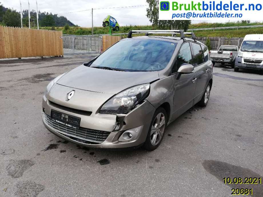 Renault Scenic 2009-2016 (Type III) , Motorkode: K9K-836;K9K-837, Girkassekode: TL4