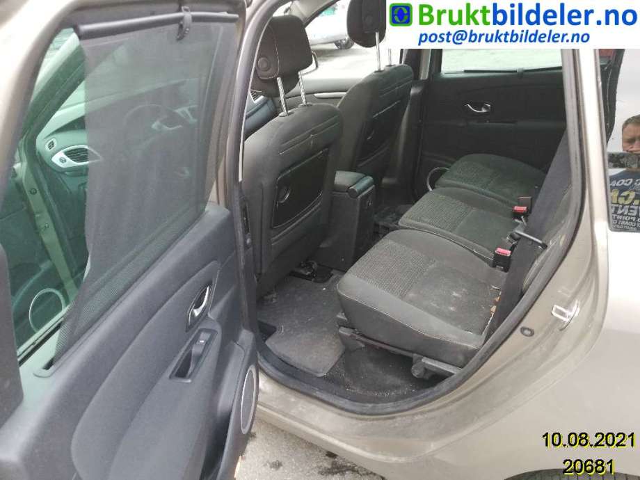 Renault Scenic 2009-2016 (Type III) , Motorkode: K9K-836;K9K-837, Girkassekode: TL4