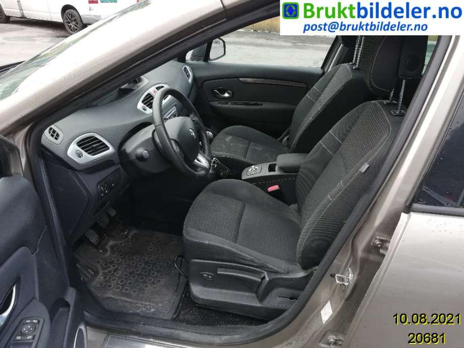 Renault Scenic 2009-2016 (Type III) , Motorkode: K9K-836;K9K-837, Girkassekode: TL4