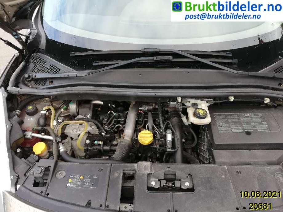 Renault Scenic 2009-2016 (Type III) , Motorkode: K9K-836;K9K-837, Girkassekode: TL4
